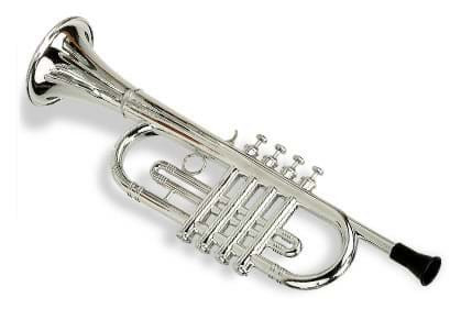 Trompeta Metalizata, 4 Note Reig Musicales Pentru Copii