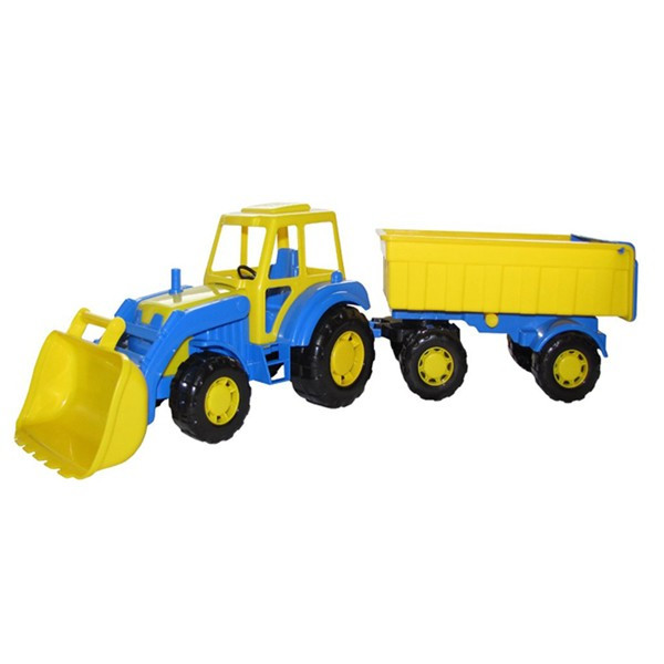 Tractor Altay, Cu Remorca Si Incarcator, 67 Cm