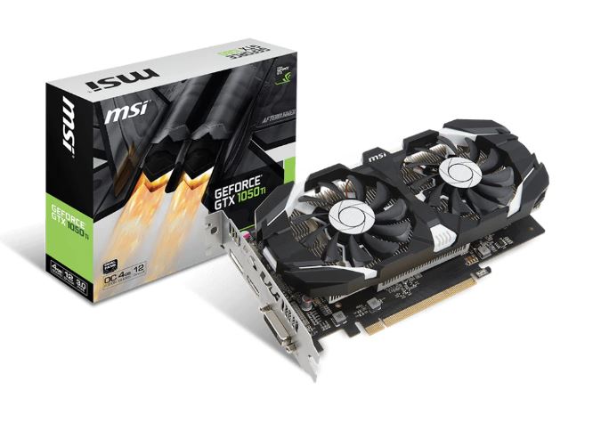 Msi Placa video GeForce® GTX 1050 Ti 4GT OC, 4GB GDDR5, 128-bit