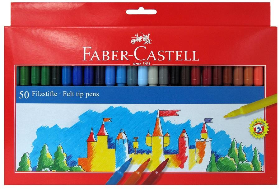 Carioci Faber-Castell, 50 culori