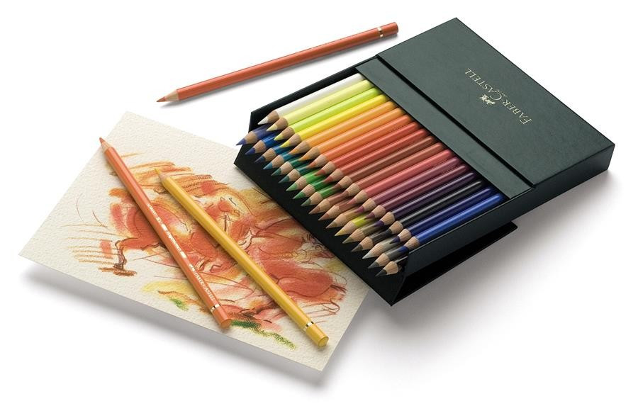 Creioane Colorate Faber-Castell Polychromos, 36 Culori, Cutie Studio