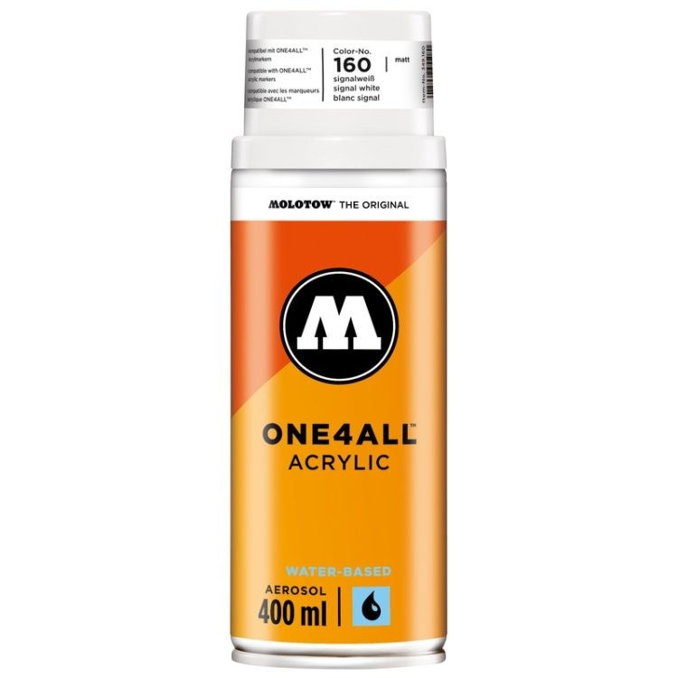 Spray Acrilic One4All™ Molotow, 400 Ml, Signal White