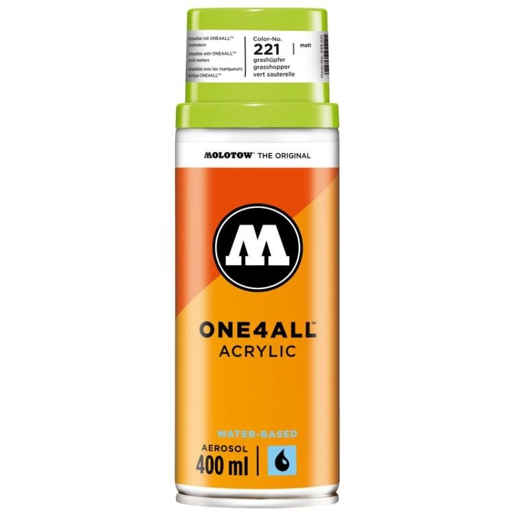 Spray Acrilic One4All™ Molotow, 400 Ml, Grasshopper