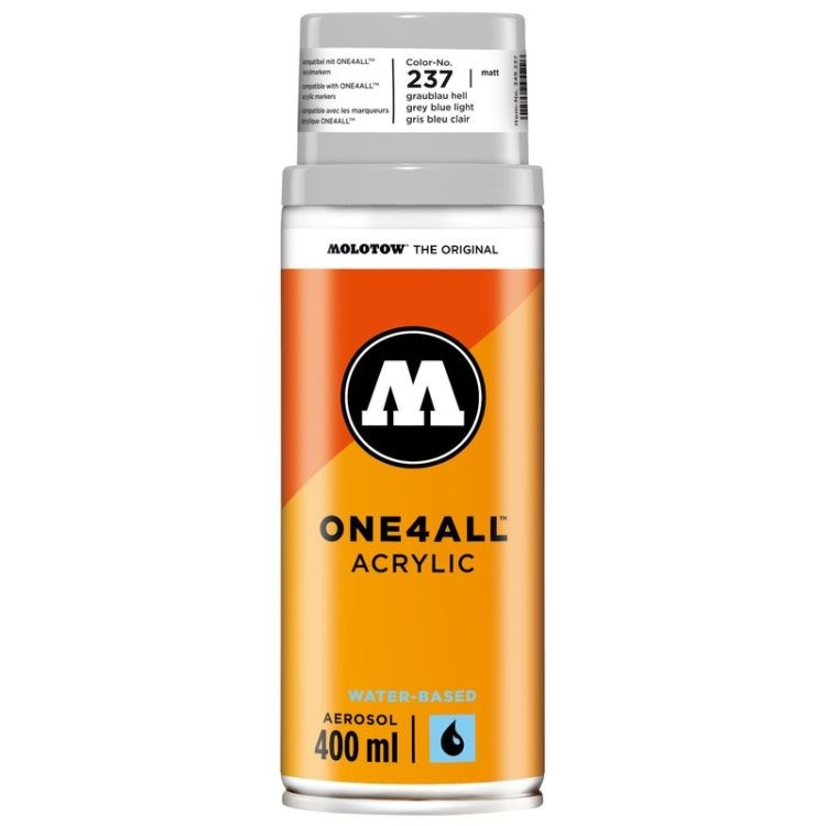 Spray Acrilic One4All™ Molotow, 400 Ml, Grey Blue Light