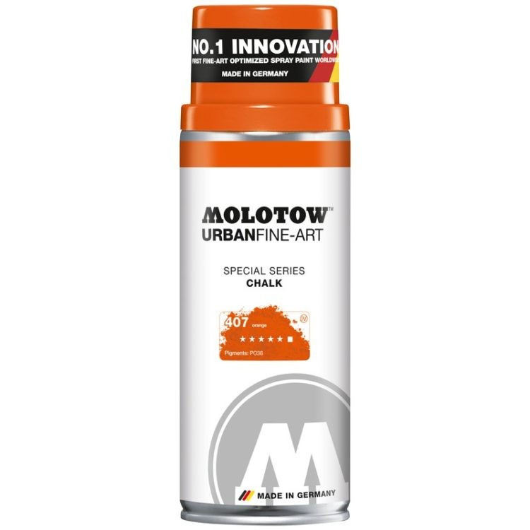 Spray Cu Cretă Lichidă Ufa Molotow, 400 Ml, Orange