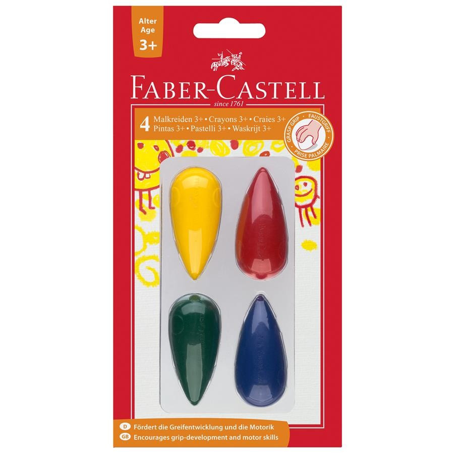 Creioane Cerate Para Faber-Castell, 4 buc/blister