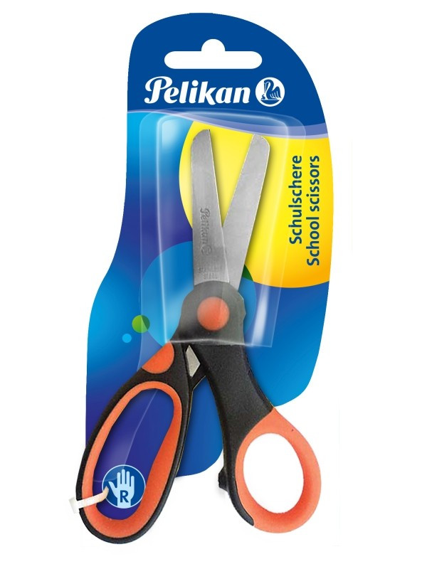 Foarfeca Pelikan Cu Maner Ergonomic Supersoft, Lama Din Otel, 12.7 cm