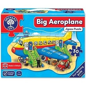Puzzle Orchard Toys De Podea Avion Big Aeroplane,30 Piese