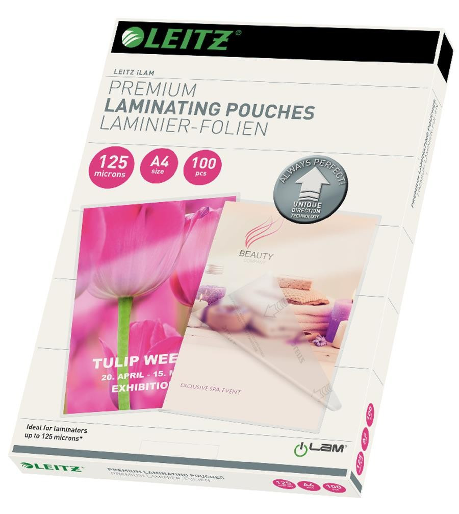 Folie De Laminare A4 Udt Ilam Leitz 125 microni