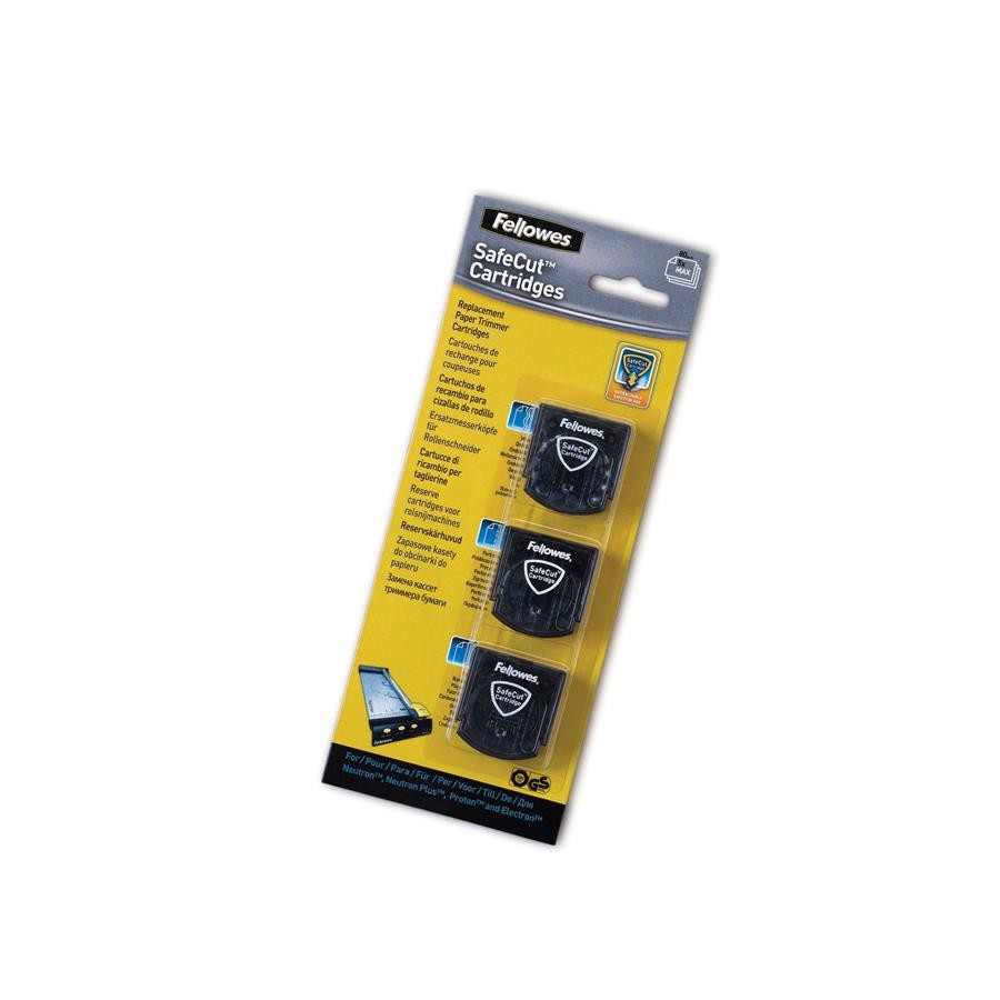 Lame Rotative Pentru Ghilotina Cu Disc 3Buc/Set (Valurit, Perforat, Cutat) Fellowes