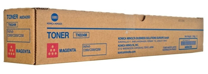 Cartus Toner Original Konica Minolta TN-324M A8DA350 Magenta, 26000 pagini