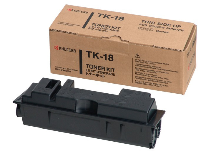 Cartus Toner Original Kyocera TK-18 Black, 7200 pagini