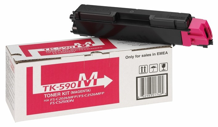 Cartus Toner Original Kyocera TK-590M Magenta, 5000 pagini