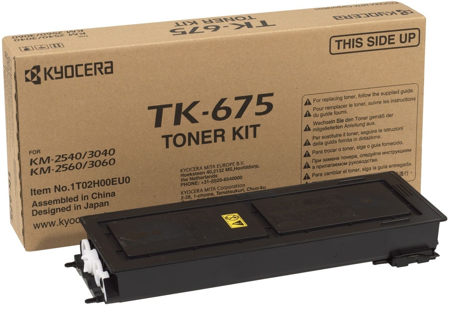 Cartus Toner Original Kyocera TK-675 Black, 20000 pagini