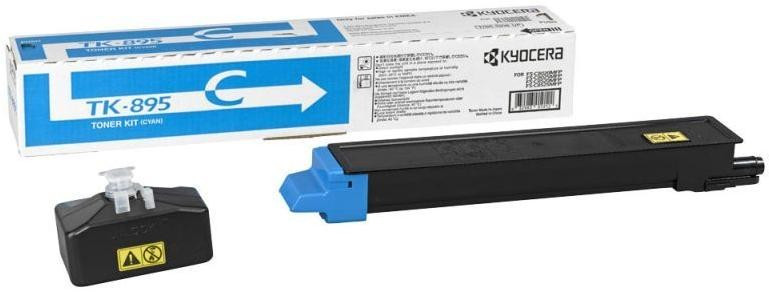 Cartus Toner Original Kyocera TK-895C Cyan, 6000 pagini