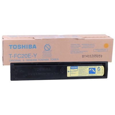 Cartus Toner Original Toshiba T-FC20EY Yellow, 16800 pagini