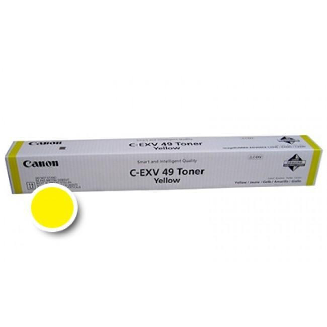 Cartus Toner Original Canon C-EXV49 Yellow, 19000 pagini