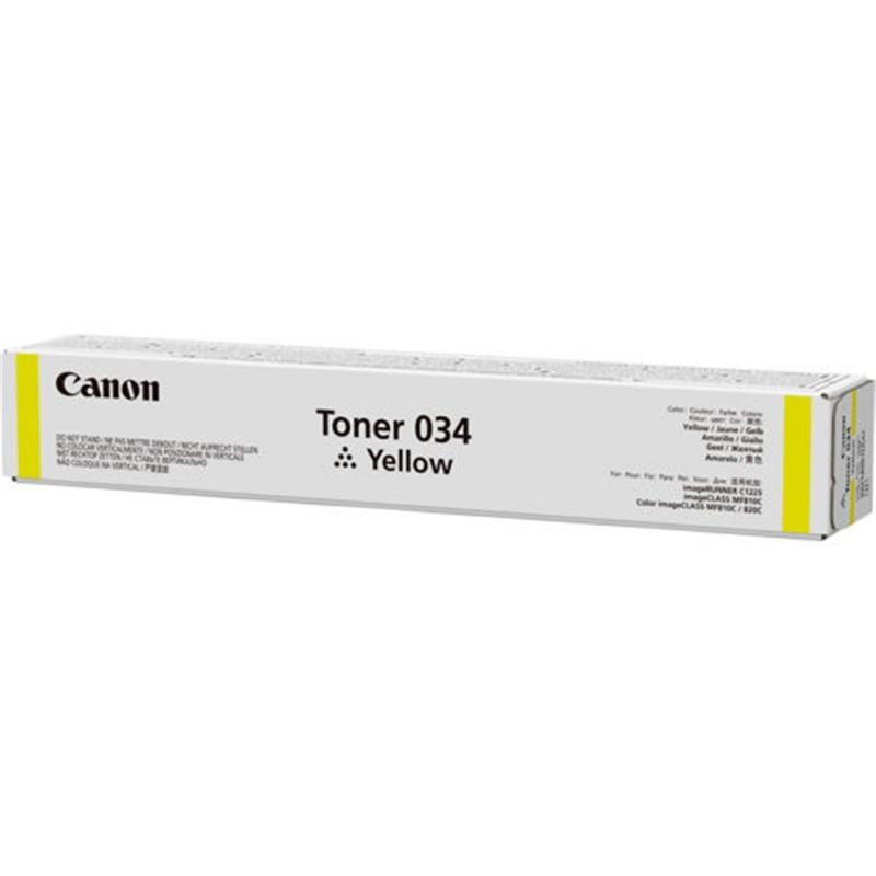 Cartus Toner Original Canon 034 Yellow, 7300 pagini