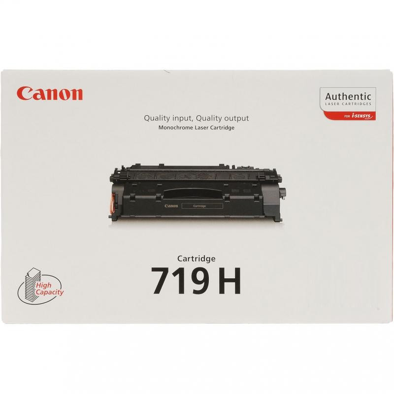 Cartus Toner Original Canon CRG-719H Black, 6400 pagini