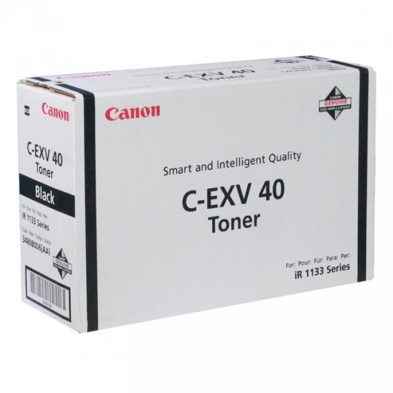 Cartus Toner Original Canon C-EXV40 Black, 6000 pagini