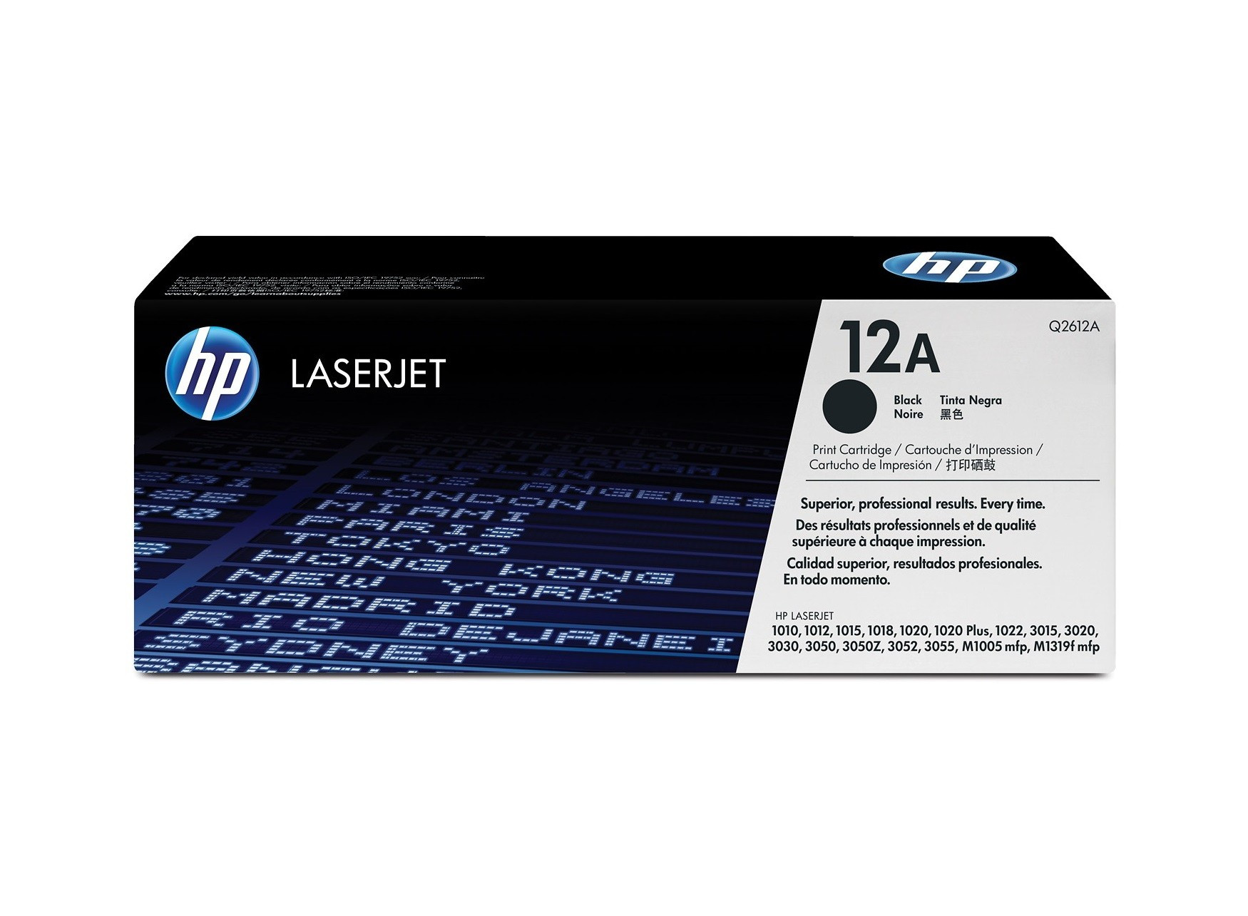 Cartus Toner Original Hp Q2612A Black, 2000 pagini