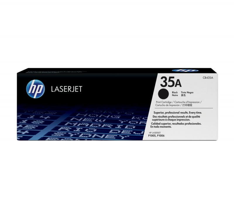 Cartus Toner Original Hp CB435A Black, 1500 pagini