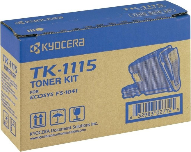 Cartus Toner Original Kyocera TK-1115 Black, 1600 pagini