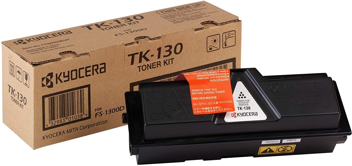 Cartus Toner Original Kyocera TK-130 Black, 7200 pagini