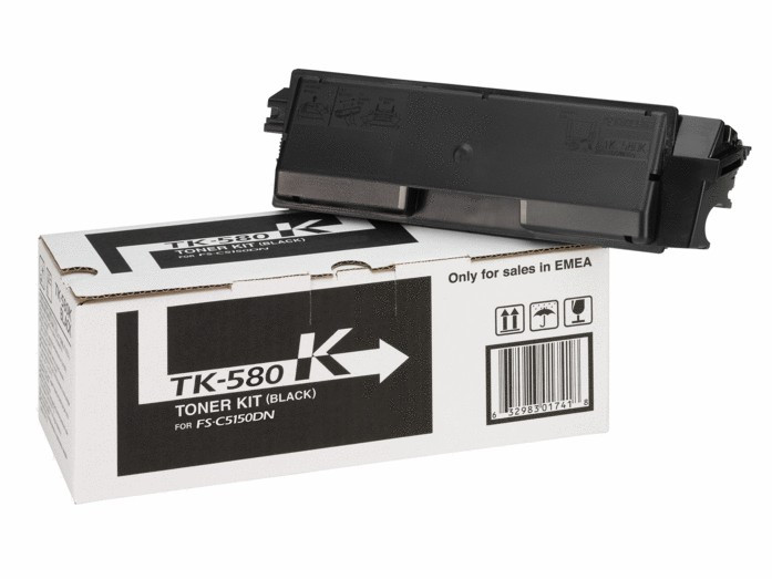 Cartus Toner Original Kyocera TK-580K Black, 3500 pagini