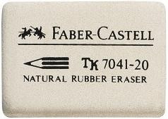 Radiera Creion Faber-Castell 7041, 30 x 23 x 7.5 mm