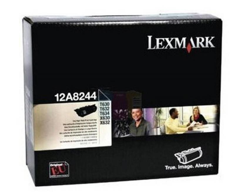 Cartus Toner Original Lexmark 12A8244, Black, 24000 pagini