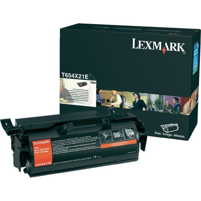 Cartus Toner Original Lexmark T654X31E, Black, 36000 pagini