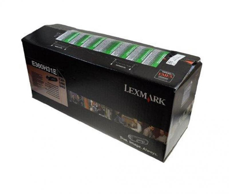 Cartus Toner Original Lexmark E360H31E, Black, 9000 pagini