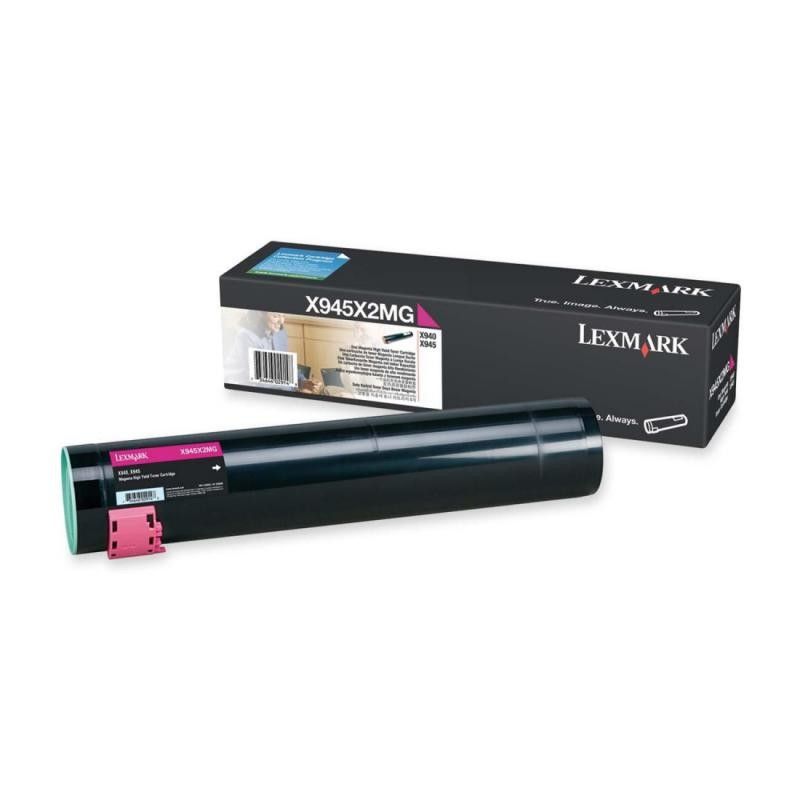 Cartus Toner Original Lexmark X945X2MG, Magenta, 22000 pagini