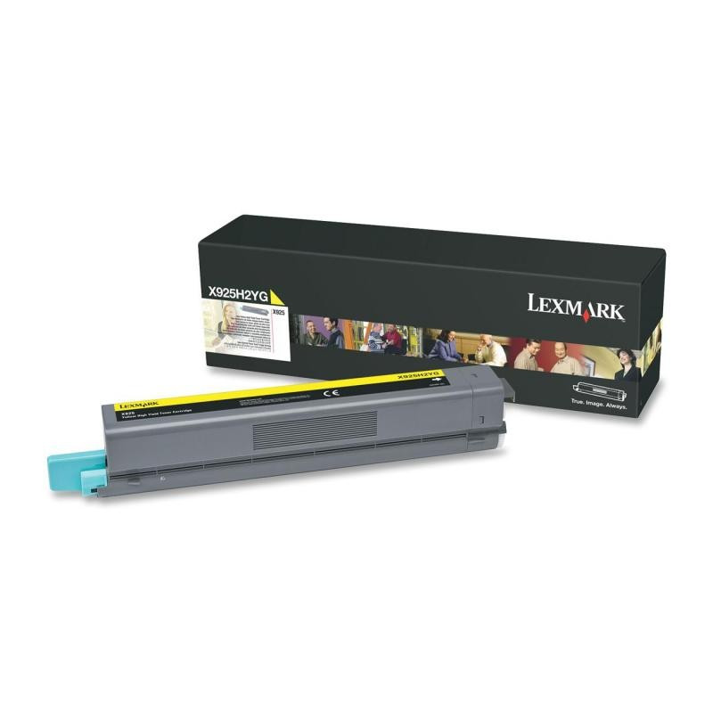 Cartus Toner Original Lexmark X925H2YG, Yellow, 7500 pagini