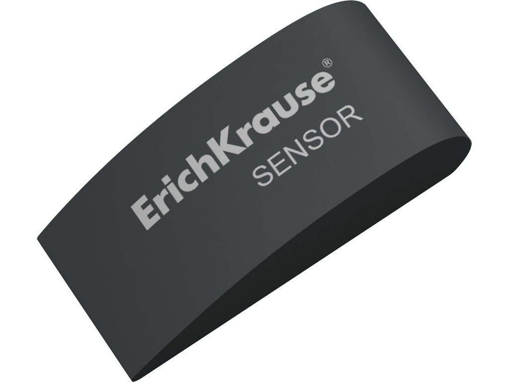 Gumă de șters Erich Krause Sensor, neagră