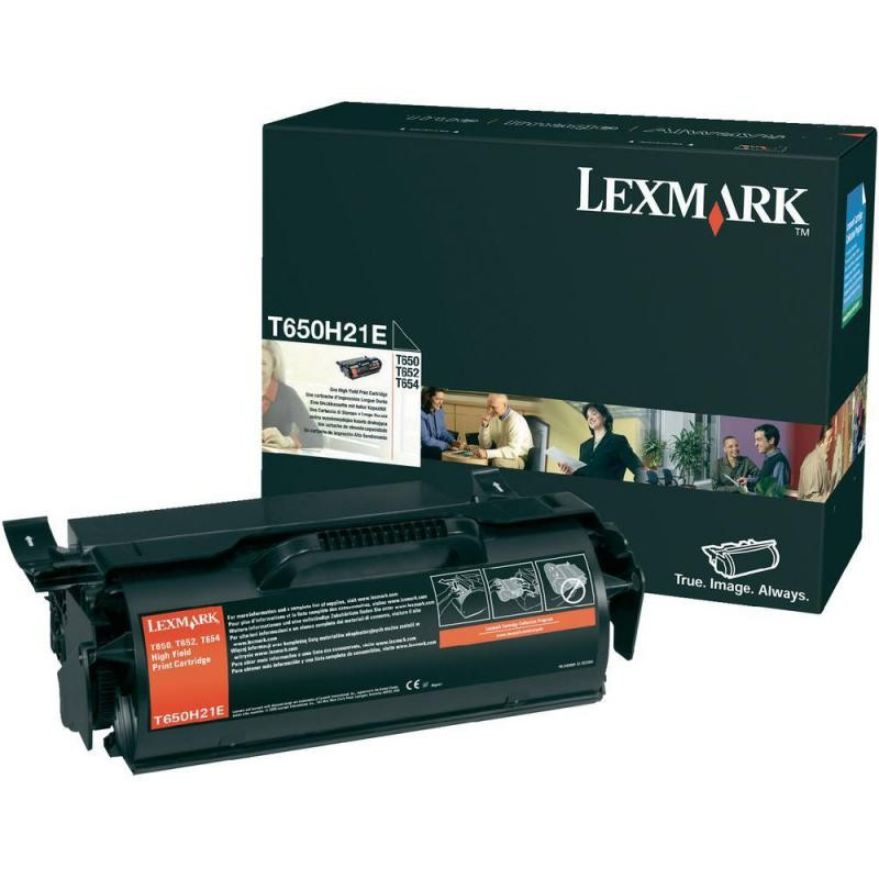 Cartus Toner Original Lexmark T650H31E, Black, 25000 pagini