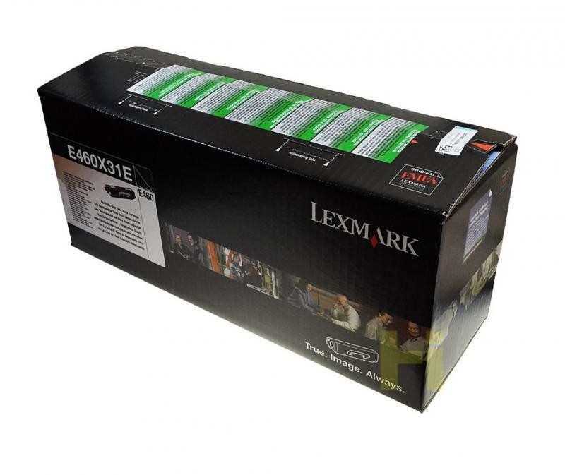 Cartus Toner Original Lexmark E460X31E, Black, 15000 pagini