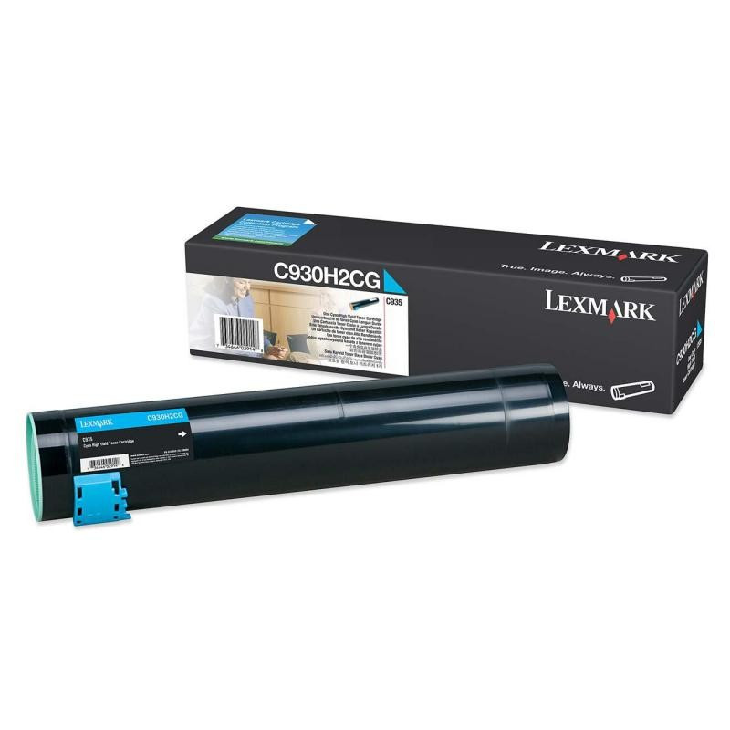 Cartus Toner Original Lexmark C930H2CG, Cyan, 24000 pagini