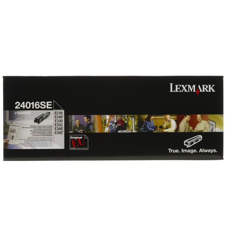 Cartus Toner Original Lexmark 24016SE, Black, 6000 pagini