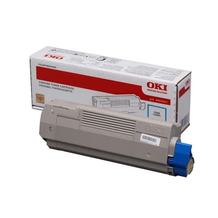 Cartus Toner Original Oki 44036023 Cyan, 15000 pagini