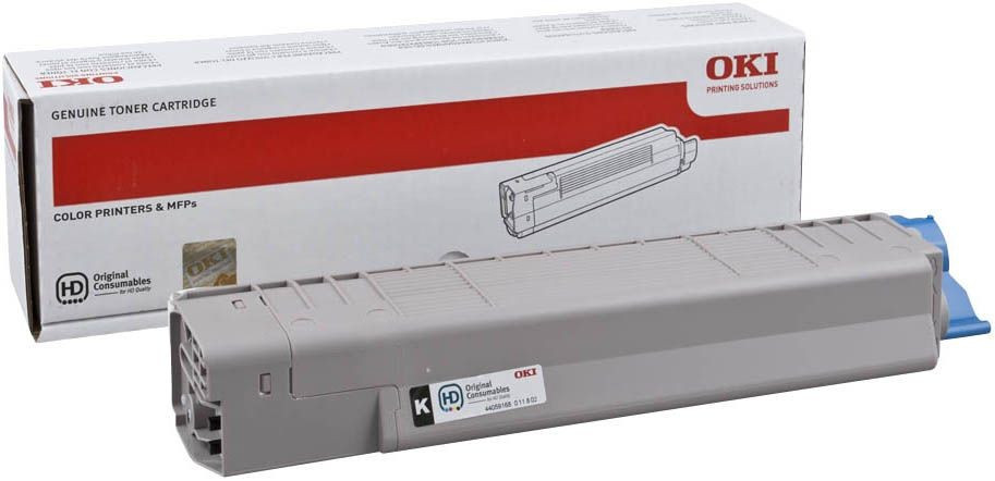 Cartus Toner Original Oki 44059168 Black, 7000 pagini