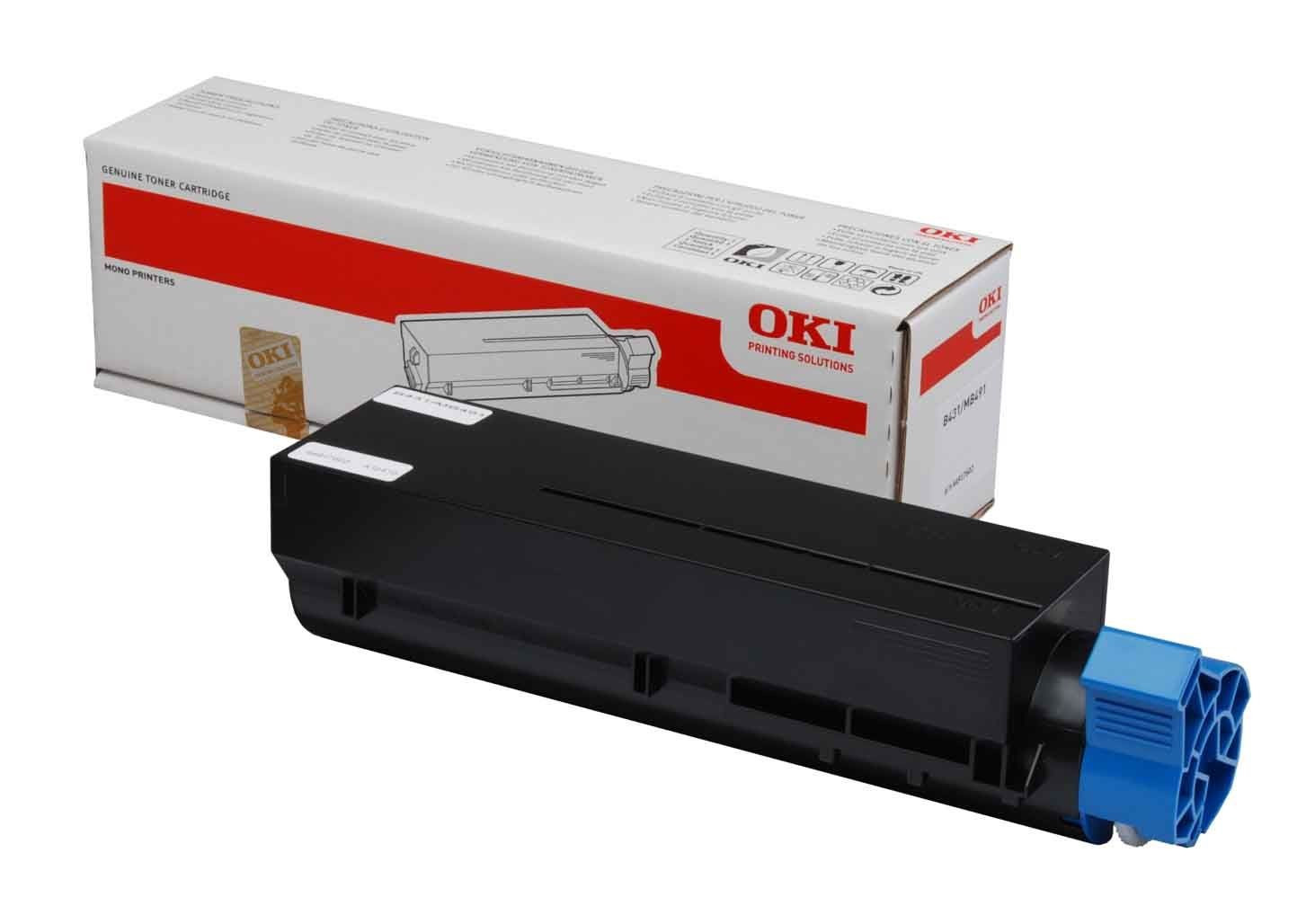 Cartus Toner Original Oki 44917602 Black, 12000 pagini