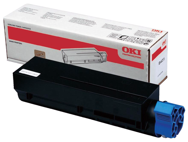 Cartus Toner Original Oki 45807106 Black, 7000 pagini