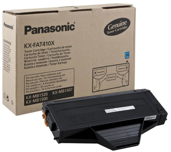 Cartus Toner Original Panasonic KX-FAT410X Black, 2500 pagini