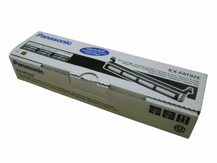 Cartus Toner Original Panasonic KX-FAT92E Black, 2000 pagini