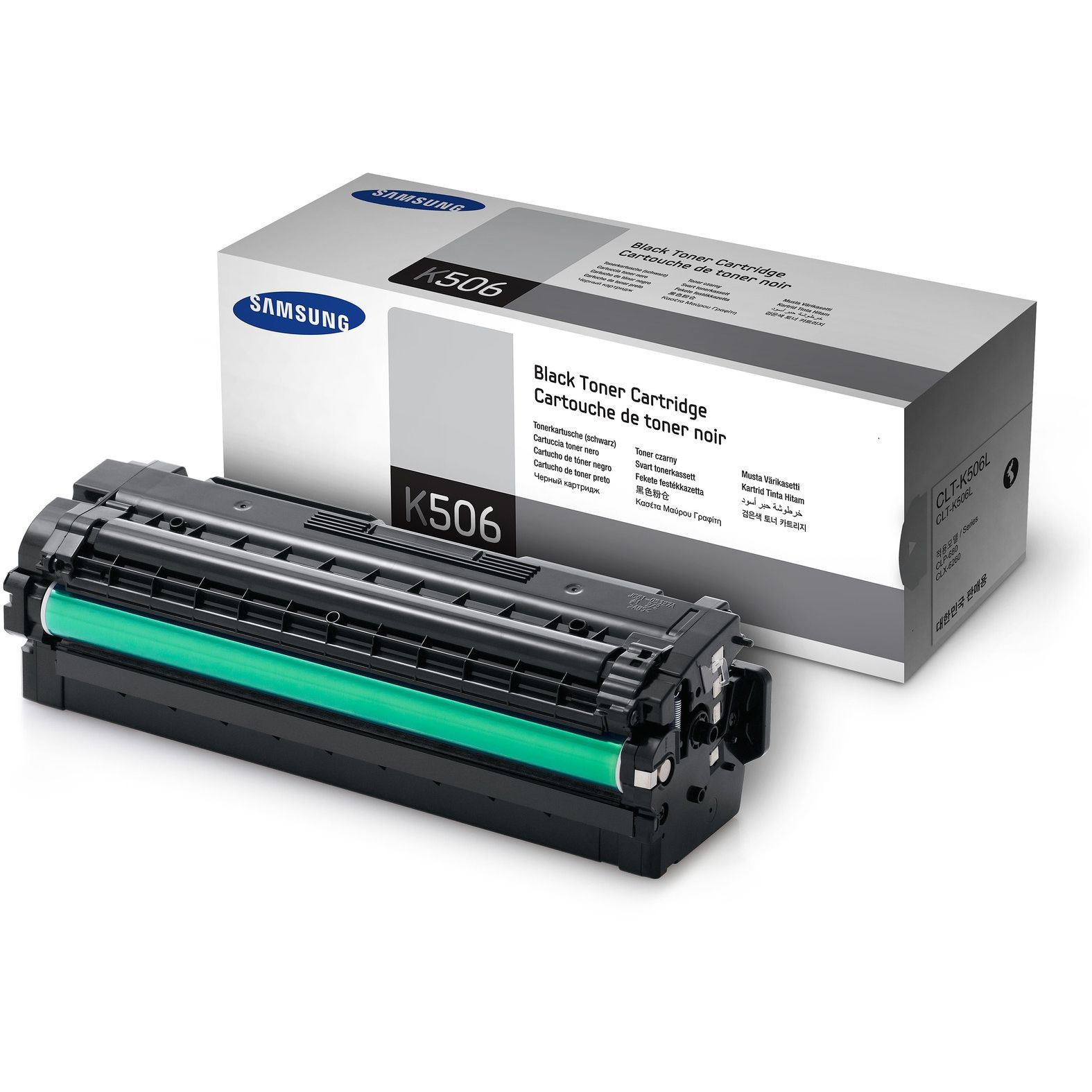 Cartus Toner Original Samsung CLT-K506L/ELS Black, 6000 pagini