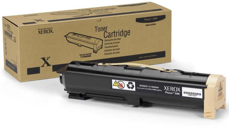 Cartus Toner Original Xerox 113R00668 Black, 30000 pagini