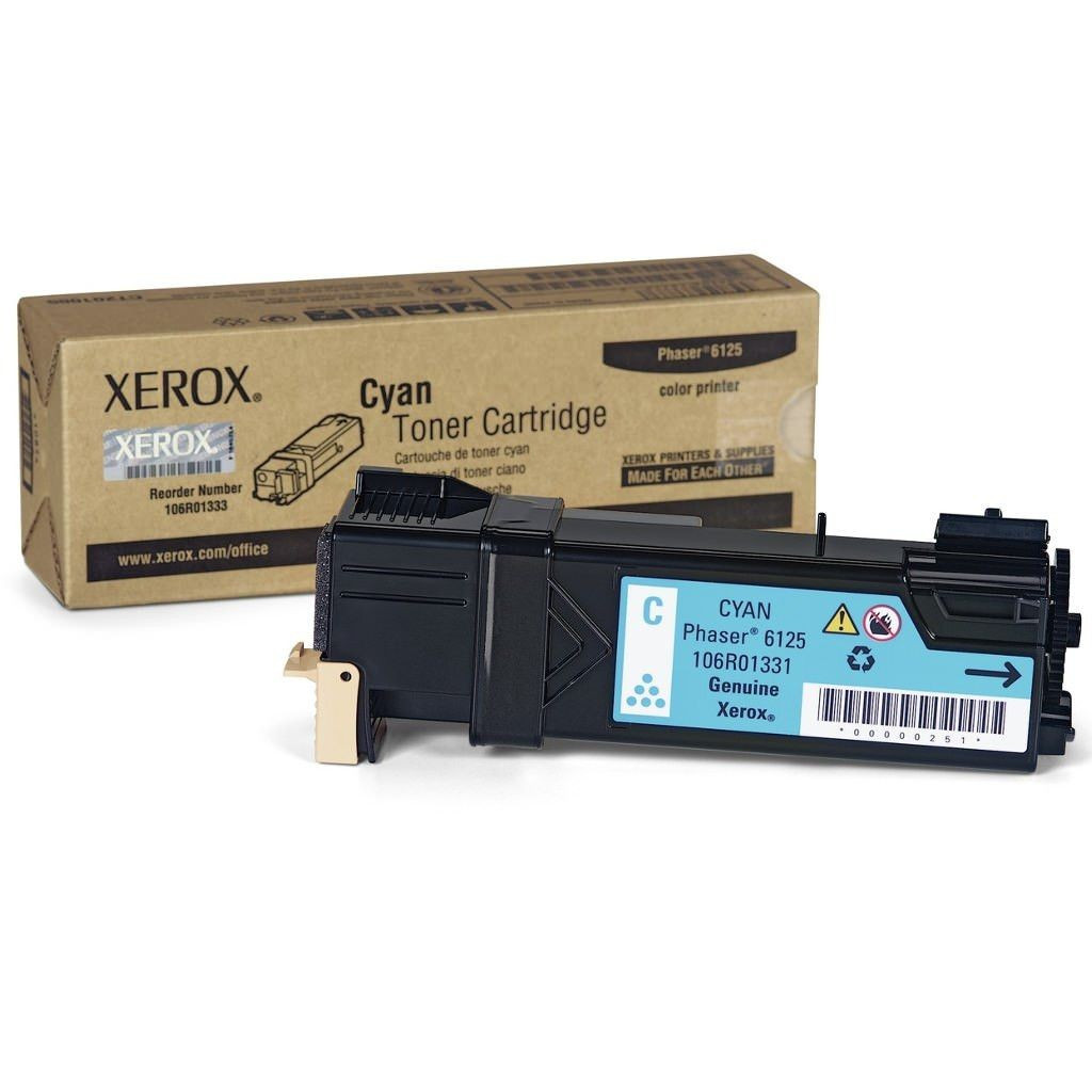 Cartus Toner Original Xerox 106R01335 Cyan, 1000 pagini