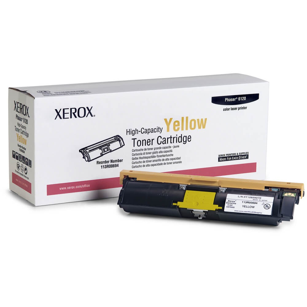 Cartus Toner Original Xerox 113R00694 Yellow, 4500 pagini